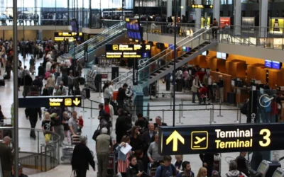 De 10 største lufthavne i Danmark