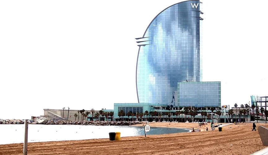 Barceloneta-stranden, Barcelona